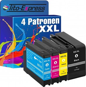 PlatinumSerie 4x inkt cartridge alternatief voor HP 932XL HP 933XL HP OfficeJet 6100... | bol.com