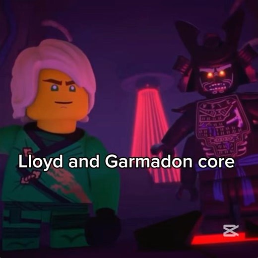 Lloyd and Garmadon core #legoninjago #legoninjagoedit #ninjagoedit #legoseries #lego #ninjago