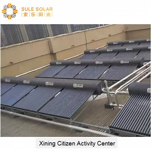 [Hot Item] Home Hotel Rooftop Compacted Pressurized Vacuum Tube Stainless Steel Solar Water Heater Price