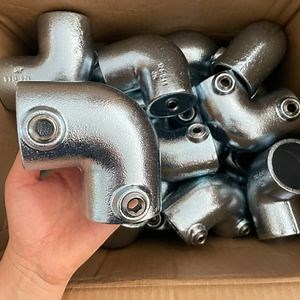 [Hot Item] 90 Degree Elbow Key Fittings Tube Clamp Structural Clamp Pipe Fittings