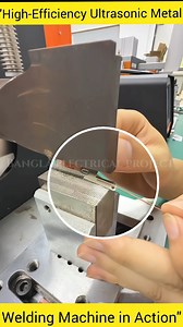 "Experience the power of ultrasonic technology for fast, strong, and precise metal wire terminal welding. Perfect bonding in seconds! #UltrasonicWelding #MetalWelding #WeldingMachine #WireTerminal #HighEfficiency #PrecisionWelding #IndustrialTools #EngineeringTech" | Bangla Electrical project