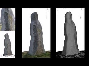 [VALS_SFM_07] [INCREMENTAL] 3D reconstruction of Brieuc, a rock sculpture, with openMVG and CMPMVS.