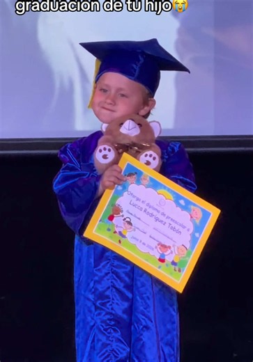 Graduación de jardín: momentos para congelar | Lucca Rodríguez