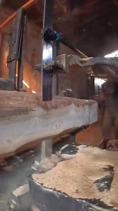 amazing sawmill long teak log | Sawmill & Woodworking
