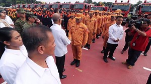 The BFP is ready to render its Disaster Management services for the 30th SEA Games here in the Philippines! The BFP with its Deputy Chief for Operations Chief Superintendent Jose Embang Jr., and Director for Operations Chief Superintendent Samuel Tadeo, supervised by the Chief, BFP himself, Director Leonard Bañago, renders its representation for the Southeast Asian Games in the country this coming last week of November, 2019. | Bureau of Fire Protection