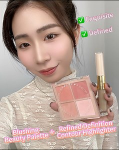 Don’t worry if you have a sunken face, a flat nose, or a lackluster complexion https://bit.ly/3DvoCgA > Contouring Blush is here to the rescue You can become a goddess without plastic surgery 3D contouring gives a defined facial contour A swipe of blush adds a rosy complexion, making you look youthful and energetic Liquid gray texture, lining the upper face and blending into the skin smoothly Benefiting Asians with yellow skin ~ Super smooth skin, not dirty or looks unnatural Contains contouring