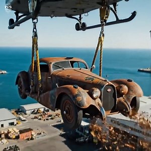 33K views · 555 reactions | Extreme Rusty Bugatti Type 41 Royale #carrestoration #restoration #fypシ゚viralシfypシ゚ | D2 Film | Facebook