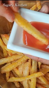 French Fries | Instant and Easy #shorts #youtubeshorts #shortvideos #viralshorts | Sagar kitchen