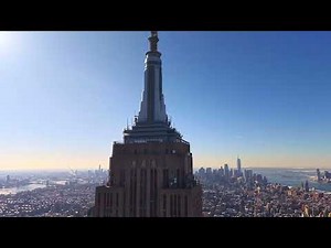 Empire State Building in late morning.