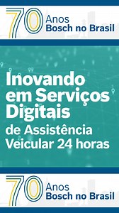 A Bosch Service Solutions é a divisão de serviços do Grupo Bosch que atua globalmente como designer de serviços, desenvolvendo soluções sob medida por meio da combinação ideal entre pessoas, tecnologia e processos. 🌐🔧 São aproximadamente 10.000 especialistas distribuídos em 23 países, atendendo grandes clientes de diferentes segmentos. Nossos serviços tornam a vida mais segura, conveniente e eficiente. 📲 Acesse bit.ly/bosch70anosbrasil e veja como em 70 anos de Bosch no Brasil, estamos inovan