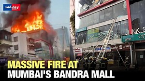 Mumbai: Fire breaks out at Croma Showroom in Bandra, no injuries reported