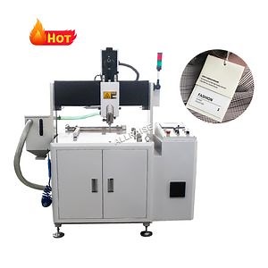 [Hot Item] Hang Tag Puncher for Garment Tags, Plastic Sheets and Cardboard Punching Paper Card Tag Hole Drilling Machine
