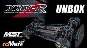 MST XXX-R RTR 1/10 Scale RC 4WD High Performance Racing Car #531109B XXX-R is a high performance street race car for strengthen polyester impact resistance deck, low gravity center of the motor configuration and 4WD transmission system for great traction. All make customer having fun in control like real car ! Quick Features Pre-Painted Version Car Specification -Wheelbase : Standard 257mm -Tread : Standard 186mm -Gear ratio : 2.118 (36T/17T) -Drive system : Shaft/ 4WD -Damper: Oil damper -Steer