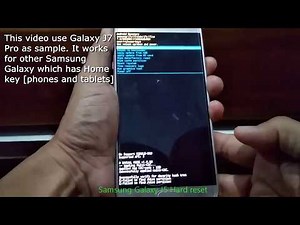 Samsung Galaxy J5 Hard reset