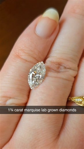 The marquise diamond's history is rich and romantic, tracing back to 18th-century France. King Louis XV commissioned a diamond cut to resemble the lips of his mistress, Jean Antoinette Poisson, also known as the Marquise de Pompadour...hence the name. | Mark Jewellers