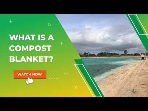 What is a compost blanket?
