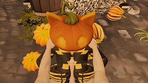 Fortnite SPICE Pumpkin Cat Tit Fuck Halloween