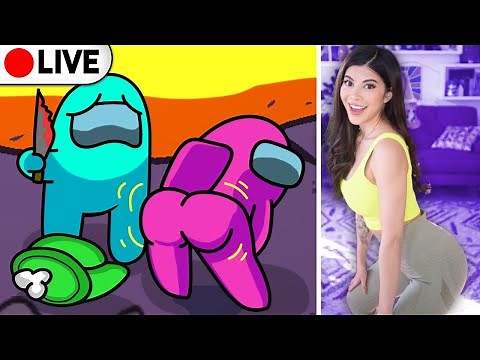 🔴 LIVE Among Us but I Dance When I'm Sus (proximity chat)