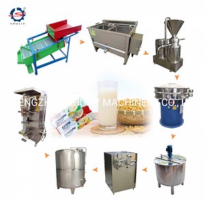 [Hot Item] Industrial Soy Sauce Colloid Mill Peanut Almond Milk Production Line