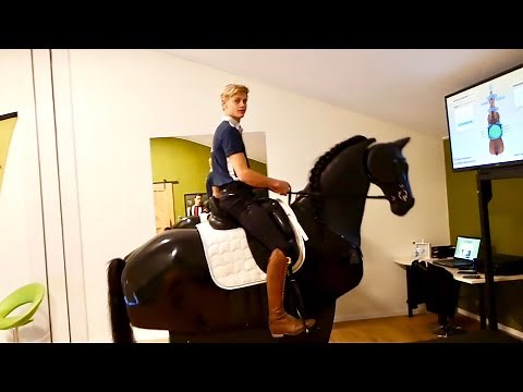 RIDING A HORSE SIMULATOR?!
