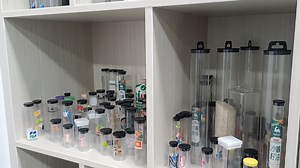 Transparent Clear Small Empty Storage Bead Container PVC PC PMMA Clear Plastic Tube for Christmas Crafts Packaging