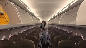 A quick behind-the-scenes look of our #FijiLink ATR Aircraft 72-600 cleaning as we join Malakai and Avi (from a distance) on their normal afternoon duties. All #FijiLink and #FijiAirways aircraft undergo enhanced deep cleaning daily, which includes ‘fogging’ and wiping all surfaces with specifically approved disinfectants, which are effective against a broad spectrum of micro-organisms. For the @atraircraft 72-600 the process takes approximately 45minutes. #ATR | Fiji Airways