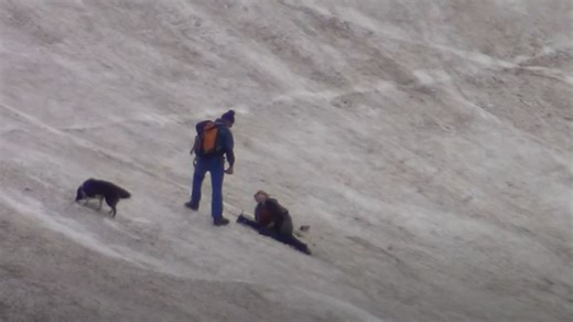 WATCH: Climbers Practice Self-Arresting on St. Mary's Glacier, CO