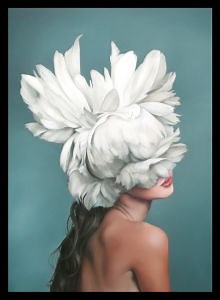 [Hot Item] Custom Digital UV Print Plexiglass Painting and Fashion Woman