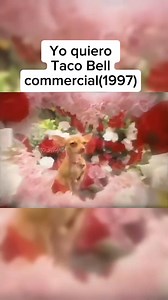 Who remembers the Taco Bell Chihuahua? 🌮🐾 The '90s were iconic! #YoQuieroTacoBell #90sThrowback #Nostalgia #TacoBell #90sCommercials | Yugo Strange