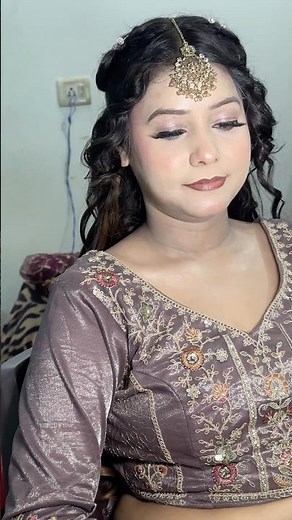 Nude bride #rihana_makeover #weddingmakeup #bridelmakup #shortsfeed #wedding #bride #bridalmakeup