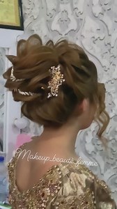 Makeup_beauté_femme #chignonmariage #Chignon #chignonmariee #chignonhaut❤️❤️❤️❤️ | Makeup_beauté_femme