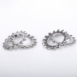 [Hot Item] Custom Standard SUS 304 316 Stainless Steel External Tooth Lock Washer Stainless Steel Lock Washer