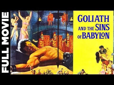 Goliath and The Sins Of Babylon (1963) | Peplum Movie | Mark Forest, Jose Greci
