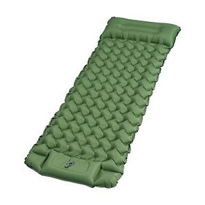 [Hot Item] Matelas pneumatique ultraléger pour camping en plein air, imperméable, en PVC, coussin de sommeil gonflable