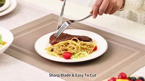 Silverware Set,Black Stainless Steel Flatware Set for 4,18/0 Rust-Proof Cutlery Set with Forks & Spoons,Mirror Polished Dishwasher Safe - Heavy Duty Tableware for Wedding