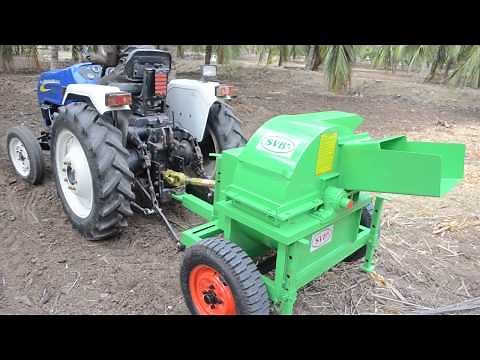 Mini Tractor PTO Operated Shredder Cum Pulverizer Machine # +91-8056939228