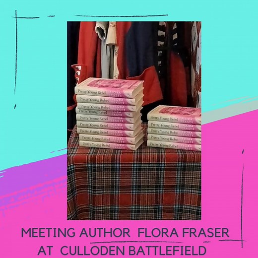 We had the pleasure of listening to Flora Fraser speak at Culloden Battlefield NTS this afternoon about her book on Flora Macdonald. Fascinating insights! 📚 #Culloden #FloraMacdonald #Jacobites #Inverness #Outlander | Inverness Outlanders