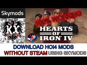 [TUTORIAL] How to Download Any Hearts of Iron IV Mod WITHOUT STEAM Using SKYMODS in 2024! (EASY)