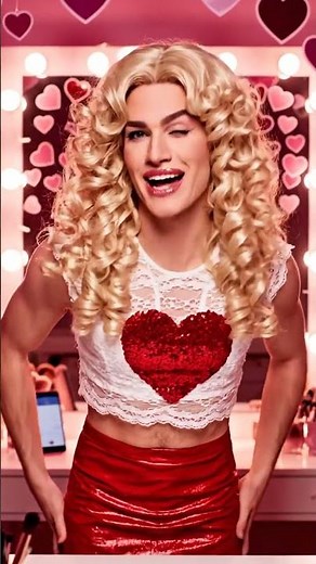 Hearts & Confidence 💘 | Sissy Valentine Story 💄 Femboy Transformation & Crossdressing Glow-Up!