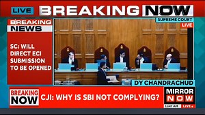 #ElectoralBonds: SC: ECI must compile information by March 15 #Corruptions #Politics | @aayeshavarma | Mirror Now