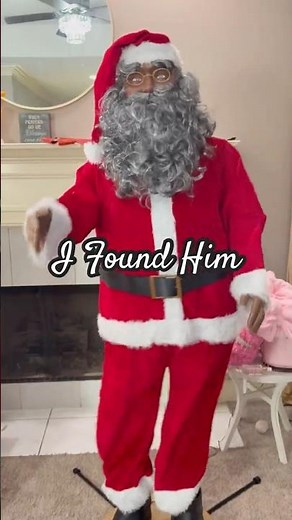 I Found Santa and I am soo Excited to be Decorating my home can’t wait to show you 🎄#christmas2025