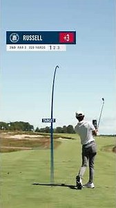 Three holes with amateurs Jackson Koivun and Miles Russell on moving day.