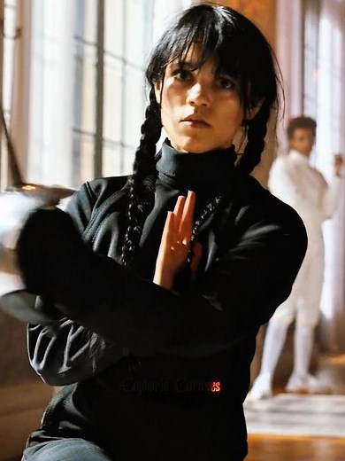 Wednesday Addams vs Bianca Epic Sword Fight🤺Wednesday season 1 🤺 #wednesday #wednesdaynetflix #edit