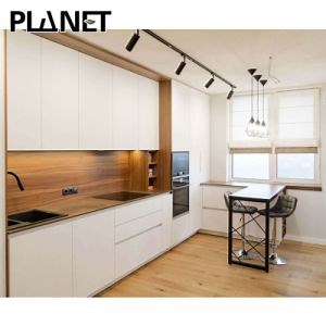 [Hot Item] American Style Home Cabinets Custom-Made Solid Wood Kitchen Cabinets Cupboard