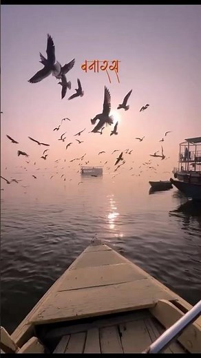 बनारस की सुंदर मनमोहक दृश्य 💖