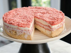 Strawberry Shortcake Ice Cream Cake