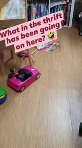18K views · 60 reactions | What in the thrift has been going on here? 藍 #barbie #letsgobarbie #thriftfunny | I love to Op Shop | Facebook