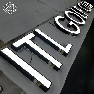 [Hot Item] Frontlit Signage Commercial Signboard Custom Front Light LED Letters