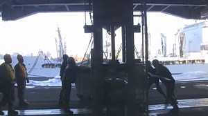 Sailors manned their watch stations as USS Theodore Roosevelt pulled alongside fleet replenishment #oiler USNS Kanahwa (T-AO-196) to conduct an underway replenishment (#UNREP) Jan. 18. An UNREP is a complex undertaking where ships transfer fuel and supplies between each other while both vessels are still sailing through the water. | All Hands Magazine