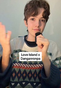 Me and the three other love island/ danganronpa fans are gonna love this one #danganronpa #loveislandusa #loveisland #dr2 komahina and hinanami sneak